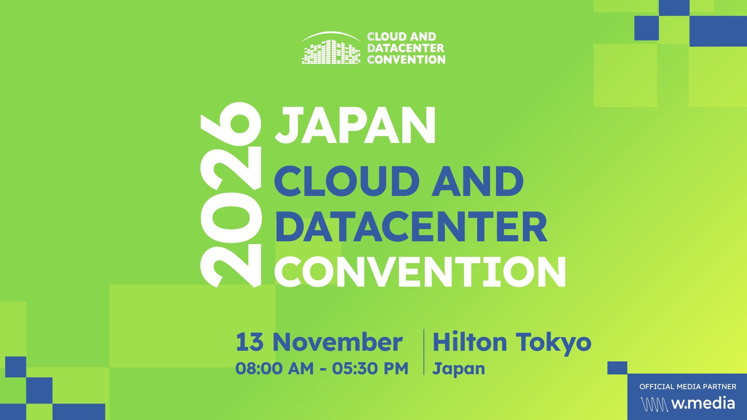 Japan Cloud & Datacenter Convention 2026 logo